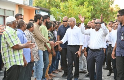 ޕާޓީއަކަށްޓަކައި ގުރުބާންވި މީހުންނަށް އެއްޗެހި ކިޔުމަކީ ފައިދާ ހުރި ގޮތެއް ނޫން: ރައީސް