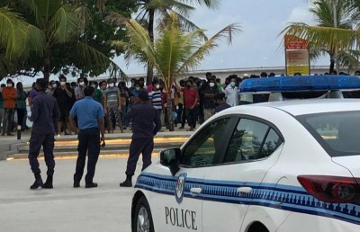 ފުލުހުން ބިދޭސީންގެ އެއްވުމެއް ހުއްޓުވައިފި