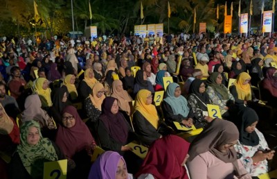 އެމްޑީޕީގެ އެކަނި ސަރުކާރެއް ބޭނުން، އެކަމަކު އިންތިހާބު ކާމިޔާބު ވާން އޮތީ ޕާޓީތަކާ ގުޅިގެން: ރައީސް