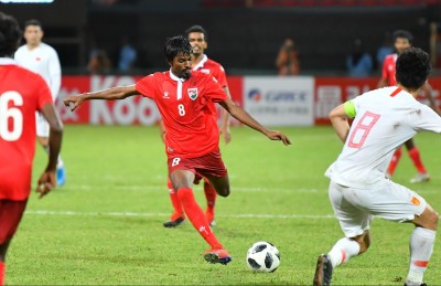 ޗައިނާ މެޗުގެ ކުރިން ގައުމީ ޓީމު ކަރަންޓީންވާން ޖެހިދާނެ