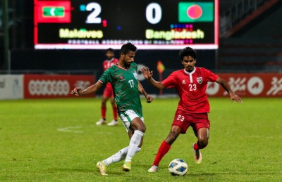 ގައުމީ ޓީމަށް މުހިންމު އަހަރެއް: އެފްއޭއެމް މަޑުގިނީގައި، ދިވެހި ފުޓްބޯޅަ ހިނދެނީ