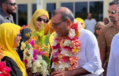 ފުވައްމުލަކުގައި ރިސޯޓެއް ހަދަން ނަޝީދު ވައުދުވެވަޑައިގެންފި