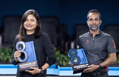 8 ބޯލް ޗެމްޕިއަންޝިޕް ކާމިޔާބު ކުރީ ޝާޒް އާއި އަޒްރާ