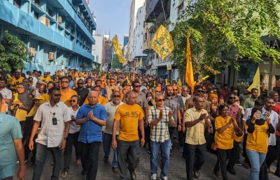 އެމްޑީޕީގެ ފޯރިގަދަ ޕްރައިމަރީ: ދެ ކެންޑިޑޭޓުން ވެސް ހާއްސަ ދުއާއަކަށް ފަހު ކެމްޕެއިން ނިންމާލައިފި