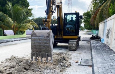 ފޮނަދޫ މަގު ހެދުމުގެ މަސައްކަތުގެ 59 ޕަސެންޓު އެމްޓީސީސީން ނިންމާލައިފި