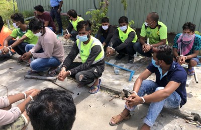 ހަމަނުޖެހުން ހިންގި ބިދޭސީންގެ ބަންދަށް 15 ދުވަސް