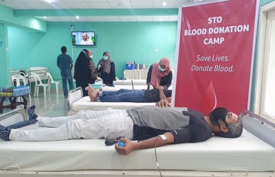 އެސްޓީއޯ އިން ލޭ ހަދިޔާ ކުރަން ކޭމްޕެއް ބާއްވައިފި