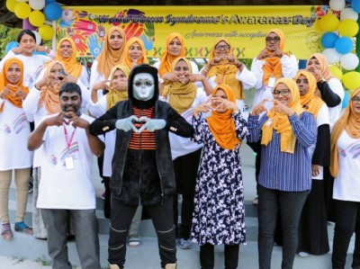 ހުޅުމާލެ ޣާޒީ ސްކޫލުގައި ޑައުންސިންޑްރޯމް ދުވަސް ފާހަގަކޮށްފި