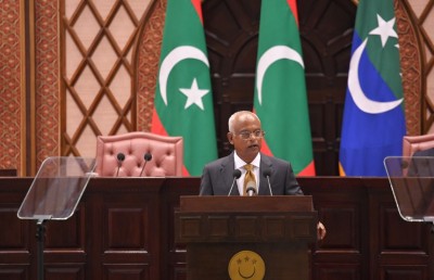 "ގަދަރުވެރި ރައްޔިތެއް": މިއީ ރައީސް ދެއްކެވި ބިޔަ މަޝްރޫއު!