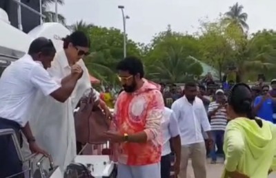 އައިޝްވާރިޔާ ދެކިލަން ކުޑަހުވަދޫގެ ގިނަ ބަޔަކު ނުކުމެއްޖެ