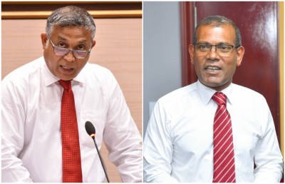 އައްޑު އަށް އަތޮޅުވެރިޔަކު ފޮނުވަނީތޯ ނަޝީދު އައްސަވައިފި