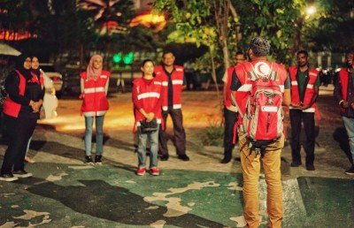 ބިންހެލުމުގައި ހާލުގައި ޖެހުނު މީހުންނަށް އެހީވާން ދިވެހި ރެޑް ކްރެސެންޓުން ފަންޑެއް ހުޅުވައިފި