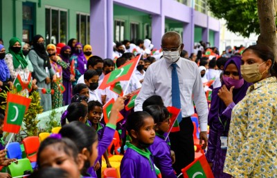 "ގަދަރުވެރި ރައްޔިތެއް": މިއީ ރައީސް ދެއްކެވި ބިޔަ މަޝްރޫއު!
