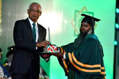 އިސްލާމިކް ޔުނިވާސިޓީން 571 ދަރިވަރަކު ދަސްވެނިވެއްޖެ