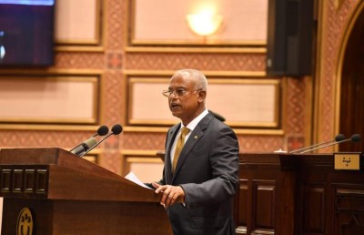 "ގަދަރުވެރި ރައްޔިތެއް": މިއީ ރައީސް ދެއްކެވި ބިޔަ މަޝްރޫއު!