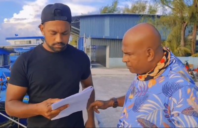 ކާއްޓޭ އާއި މަޓޭގެ ފުރަތަމަ ކޮމެޑީ ފިލްމުގެ ޓީޒާ ދައްކާލައިފި