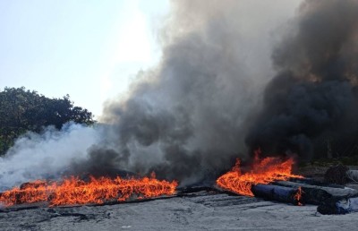 ނޮޅިވަރަމް ދަނޑުގައި އަޅަން ބަހައްޓާފައިވާ ޓާފުތަކުގައި އަނެއްކާވެސް ރޯކޮށްލައިފި