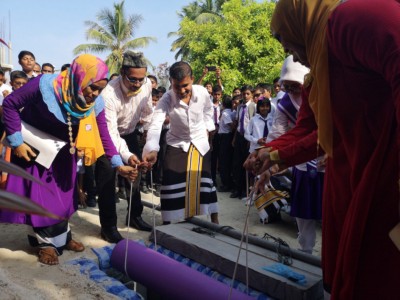 10 އަހަރު ފަހުން ނަގާގޮތަށް އަފީފުއްދީން ސްކޫލުގައި ޓައިމް ކެޕްސޫލެއް ވަޅުލައިފި