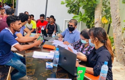 ބޮޑުފިނޮޅުން ބިދޭސީން ބާލުވާ ކަމަށް ބުނެ ކަންބޮޑުވުން ފާޅުކޮށްފި