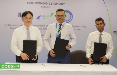 އަވި ބޭނުންކޮށްގެން ސާފު ބޯފެން އުފައްދާ ނިޒާމެއް ގުޅިފަޅުގައި ހަދަނީ