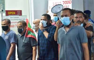 ދެ ފުލުހެއްގެ ގަޔަށް ހައްޕުނޑު ޖެހި ކަމަށް ބުނާ ވާހަކަ އަށް އިދިކޮޅުން އިންކާރުކޮށްފި