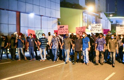 މުޒާހަރާއާ ގުޅިގެން ނިމާލާއި މުހައްމަދު އިސްމާއިލް ފުލުހަށް ހާޒިރުވާން އަންގައިފި
