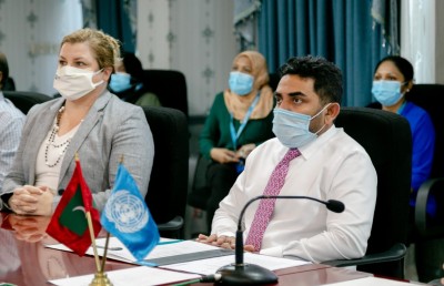 މާސްކު އެޅުން މަޖުބޫރު ނުކުރަންވީ ސަބަބެއް މި ވަގުތު ނެތް: އަމީން