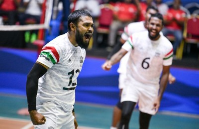 ގަދަ ރޫހެއްގައި ނުކުމެ ސީދާ ތިން ސެޓުން ރާއްޖެއިން ސިންގަޕޫރު ބަލިކޮށްފި