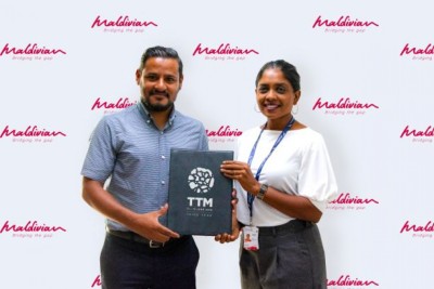 ޓްރެވަލް ޓްރޭޑް މޯލްޑިވްސްގެ އެއާލައިން ޕާޓްނަރަކަށް މޯލްޑިވިއަން