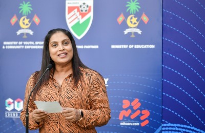ނެސްލޭ ކިޑްސް ފުޓްބޯލް ފިއެސްޓާ ފަށައި ކުޑަކުދިންގެ މޫނު މައްޗަށް ހިނިތުންވުން