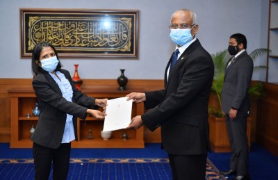 ޖޭއެސްސީގެ މެމްބަރުކަމަށް އުއްމުކުލްސޫމް އައްޔަނުކުރައްވައިފި
