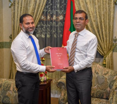 ޖަލު އޮޑިޓްގެ ރިޕޯޓް މަޖިލީހުގެ ރައީސްއަށް އަރުވައިފި