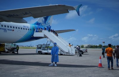 ފުރުން ލަސްވި ފްލައިޓުން އިންޑިއާ އަށް ދިޔަ ދެ މީހަކު ވެސް ޕޮޒިޓިވްވެއްޖެ