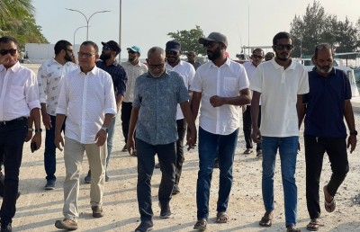 ޕީޕީއެމްގެ އިސް ބޭފުޅުން ގުރައިދޫ ދާއިރާގައި
