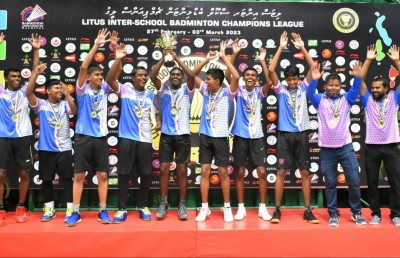 އިންޓަ ސްކޫލް ބެޑްމިންޓަން ޗެމްޕިއަންސް ލީގުން އިސްކަންދަރާއި ހޮޅުދޫ ސްކޫލަށް ދެ ތަށި