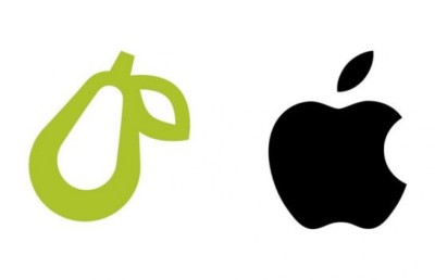 ލޯގޯއަކާ ހެދި އެޕަލް އާއި ކުޑަކުޑަ ވިޔަފާރިއަކުން ތަޅާފޮޅަނީ