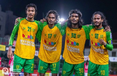 ގޯލްޑަން ފުޓްސަލްގެ ސެމީ އަށް އިނގުރައިދޫ، ކުޑަހުވަދޫ، ވާދޫ އަދި ގަން