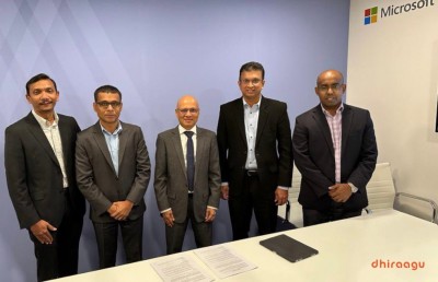 ދިރާގުން މައިކްރޮސޮފްޓް ސޮލިއުޝަންސް ތައާރަފް ކުރަނީ