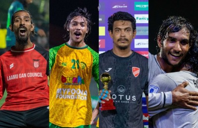 ގޯލްޑަން ފުޓްސަލްގެ ސެމީ އަށް އިނގުރައިދޫ، ކުޑަހުވަދޫ، ވާދޫ އަދި ގަން