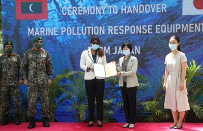 ޖަޕާނުން އެމްއެންޑީއެފަށް 43 މިލިއަން ރުފިޔާގެ ސާމާނު ހަދިޔާކޮށްފި