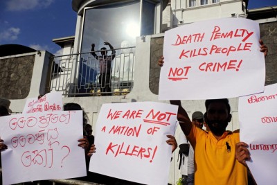 ލަންކާގައި މަރުގެ އަދަބު ދިނުމަށް ޖައްލާދުން އައްޔަންކޮށްފި