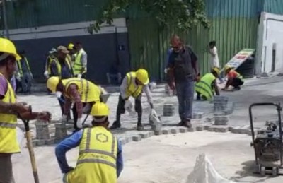 އަމީނީމަގު ސްޓެލްކޯ ކައިރިން ހުޅަނގަށް ދުއްވޭގޮތަށް ގާއަތުރައި ހުޅުވާލަނީ