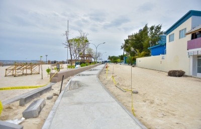 ރަސްފަންނުގެ ވެލިމަގު ހުޅުވާލައި މާލެ ވަށައިގެން ދުއްވޭ ގޮތް ހަދައިފި