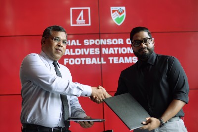 ބީއެމްއެލް އިން ގައުމީ ފުޓްބޯޅަ ޓީމުތަކުގެ ސްޕޮންސާޝިޕް މުއްދަތު އިތުރުކޮށްފި