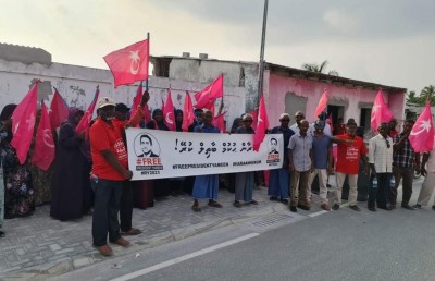 1000 ފަހަރު ވެސް ބުނާނީ ކެނޑިޑޭޓަކީ ޔާމީން: އަދުރޭ