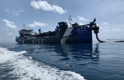 ގުރައިދޫ ބިން ހިއްކުމުގެ މަސައްކަތް ފަށައިފި