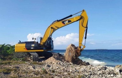 ލަންދޫ ބަނދަރު ތަރައްގީ ކުރުމުގެ މަސައްކަތް ފަށައިފި