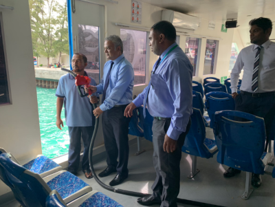 ހުޅުމާލޭގައި އެފްއެސްއެމްގެ ޕަންޕް ސްޓޭޝަނެއް ހުޅުވައިފި