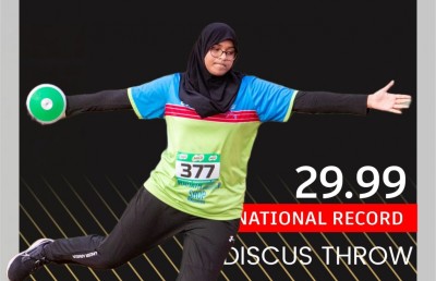 ޓްރިޕަލް ޖަމްޕުގެ ގައުމީ ރެކޯޑް ނޫރާ އާކޮށްފި