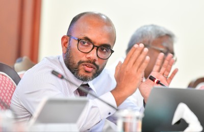ދަރަނި ރީސްޓްރަކްޗާ ކޮށްފި ނަމަ ވިޔަފާރިތަކަށް ބޭރުން ފައިސާ ހޯދަން ދަތިވާނެ: އަމީރު